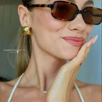 Miu Miu Rectangle Marron