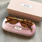 Miu Miu Oval Marron