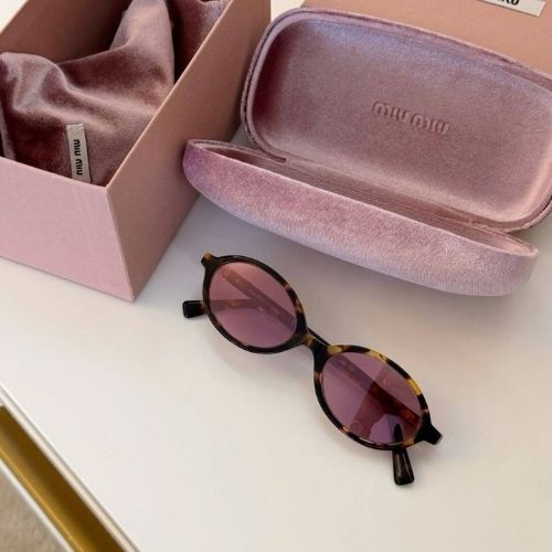 Miu Miu Oval Mauve