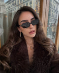 Miu Miu rectangle noir avec Boîte